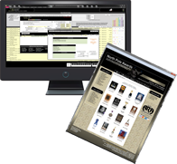 BizWizard Order Manager Point of Sale Order Management Software Screenshot with Monitor
