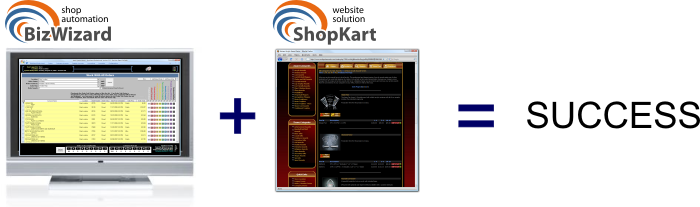 BizWizard and ShopKart equals Success