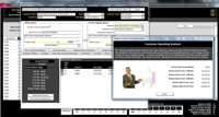 BizWizard Order Manager Point of Sale BackOffice Software Customer Spending Analysis Screenshot Thumbnail