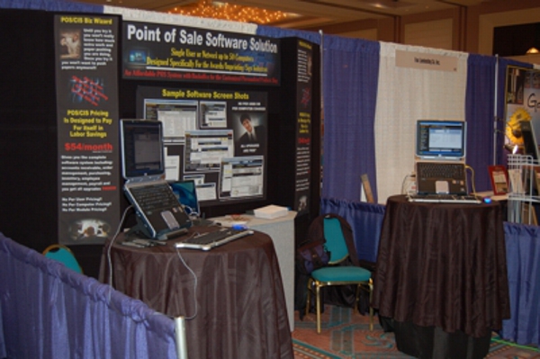 2005 Chicago Awards Show for BizWizard Order Manager exhibiting Awards and Trophy Store Order Management Software
