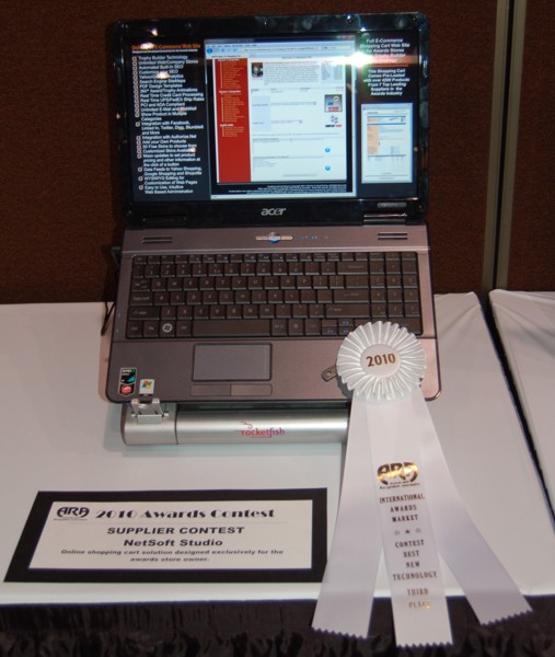 NetSoft Studio Wins 3rd Price in Best New Technology for Awards Shopping Cart Software