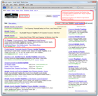 Acrylic Trophies Screenshot of Google Search Rankings Results for ShopKart Awards and Trophy Shopping Cart Web Site Software