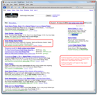 Desk Wedge Name Plates Screenshot of Google Search Rankings Results for ShopKart Awards and Trophy Shopping Cart Web Site Software