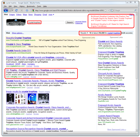 Crystal Trophies Screenshot of Google Search Rankings Results for ShopKart Awards and Trophy hopping Cart Web Site Software