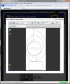 ShopKart Shopping Cart Softwaer Screenshot showing example of PDF Templates for Award Products on the North Pole Awards Demonstration Site